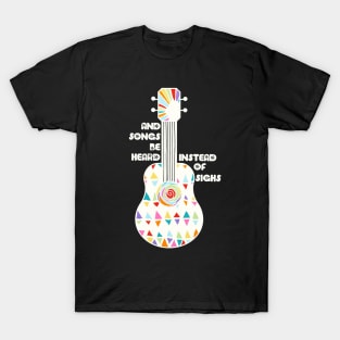 Songs Be Heard Godspell Musical Theatre T-Shirt